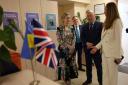 The Duchess of Edinburgh at the UN Population Fund (UNFPA) office in Kyiv (Anatolii Stepanov/PA)