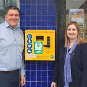 Fred Olsen's £1,565 charity boost aids defibrillator installation