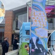 Ben and Jerry's brought its Free Cone Day to Chantry Place in Norwich