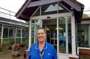 Senior community nurse Janine Cott, pictured at Priscilla Bacon Lodge, with her hair growing back  Picture: Hugo Stevenson/PBH