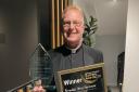 The Reverend Andrew Bevan has won retailer of the year at the at The Broadland and South Norfolk Council Business Awards.