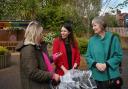 Labour Party veteran (right) joined Norwich North prospective parliamentary candidate Alice Macdonald on a visit to Magdalen Gates school in Norwich