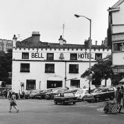 The Bell Hotel as seen from Red Lion Street on July 26, 1971