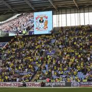 Four arrests have been made after tensions boiled over among some travelling fans after Norwich City's 1-1 draw at Coventry