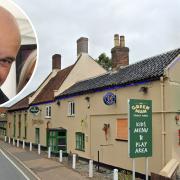 Local businessman Marcus Pearcey has taken on the Green Man pub in Rackheath