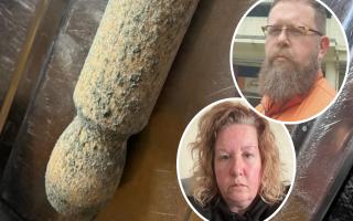 A council tenant is worried about moving back to her Marlpit flat, which has had damp and mould problems. Inset: Donna Spears and city councillor Liam Calvert