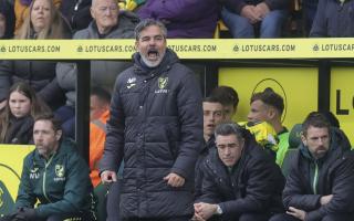 David Wagner urges his team on during the home draw against Swansea