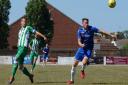 Lowestoft Town striker Shaun Bammant has been troubled by a hamstring injury this season. Picture: Shirley D Whitlow