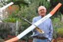 Michael Woodhouse flies his model aircraft at international competitions. He has been competing since 1967. Photo: Bill Smith