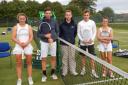 Photos from senior week at Cromer - open mixed doubles - Maria Andrews and Johnnie Carmichael, Norfolk beat Arthur Eyles and Lucy Horbatowski from Northamptonshire.