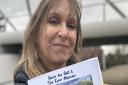 Sally Lloyd with her new Norwich-based book Gavin the Gull and the River Monster