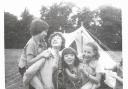 Girls from the 23rd Norwich Guides having a laugh in 1966