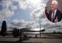 Ray Parke is hoping to take a taxi ride on the Avro Lancaster NX611 ‘Just Jane’ at the Lincolnshire Aviation Heritage Centre for his 99th birthday