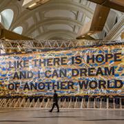 Like there is hope and I can dream of another world, 20 Bank Plain, Norwich by Mark Titchner