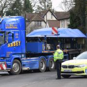 An abnormal load is to cause delays for drivers on Monday