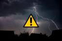 A storm warning has been issued across Norfolk.