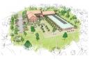 An artist's impression of the new Priscilla Bacon Hospice which will be built on the edge of Norwich.