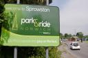 Sprowston Park and Ride near Norwich. Picture: Steve Adams