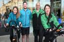 Marisa Duarte, assistant gym manager at Norwich Riverside PureGym, Nathan Carter, Riverside PureGym manager, Martin Roberts, St John Ambulance unit manager for Watton and Hannah Collin, a first-aider and event organiser for St John Ambulance at the
