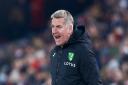 Norwich City head coach Dean Smith has to try and stop Chelsea at Carrow Road
