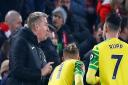 Norwich City head coach Dean Smith is gearing up for a huge Premier League game against Brentford