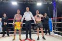 Ryan Walsh, right, returned to the ring with victory over Ronnie Clark
