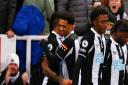 Jamal Lewis was back in the Newcastle line up against old club Norwich City