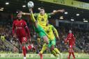 Christos Tzolis made his mark in more ways than one for Norwich City against Liverpool