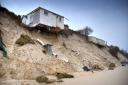 Houses destoryed by erosion in Hemsby. Picture: ANTONY KELLY