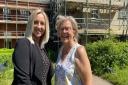 Sonja Chilvers, director of operations, and Louise Jordan-Hall, chair of Norfolk and Waveney Mind, at Churchman House, Norwich, one of five proposed mental health hubs.