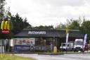 McDonald's restaurant at Gillingham near Beccles