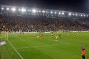 Carrow Road under the lights and Emi Buendia  scores the winner - truly a happy place