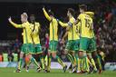 Finally something to smile about for Norwich City's players this season. Picture: Paul Chesterton/Focus Images