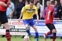 Norwich United will be hoping Adam Hipperson stays among the goals for their vital final game of the season. Picture: Archant