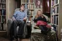 GIles and Mary in Gogglebox - their bulging bookshelves have given Paul Barnes an insight into their personalities Picture: CHANNEL FOUR