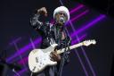 Nile Rodgers and Chic at Newmarket Racecourse Credit: Angela Smith