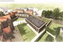 Norwich School has submitted plans for new facilities and landscaping at its site in the Cathedral's Upper Close. Picture: Norwich School