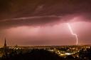 Lightning over Norwich. Picture: Dan Holly