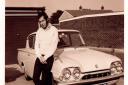 Len Crawley with his first car  a 1961 Ford Classic. Picture: supplied