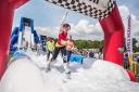 The Gung-Ho! inflatable obstacle course. Picture Chris Payne Images