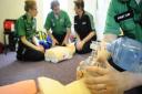 First aid training in memory St John Ambulance volunteers who died within seven hours of each other at the St John Ambulance Hall in North Walsham. Picture: MARK BULLIMORE