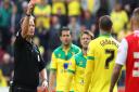 Referee Mark Brown sends off Norwich City's Lewis Grabban for an alleged punch on Rotherham's Craig Morgan, but can you identify 10 of his colleagues - past and present? Try our photo quiz below.