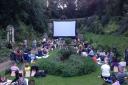 Plantation Gardens outdoor screening. Picture: Helen Carrick.