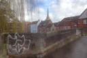 Fye Bridge with graffiti in Norwich. Picture: Oliver Chastney