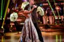 Katya Jones and Ed Balls on Strictly Come Dancing Picture: Kieron McCarron/BBC/PA Wire