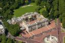 Aerial view of Buckingham Palace Photo: Dominic Lipinski/PA Wire