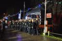Thorpe St Andrew Christmas lights switch-on.The Rock Choir perform.