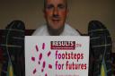 Mark Pointer, who will be working to work to raise awareness for Footsteps for Futures