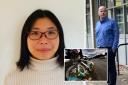 Lorry driver James Lindsay, right, has been found not guilty of killing cyclist El Len Tham by driving carelessly in Oxford
