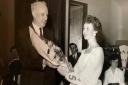 Ann George was crowned Carrow Queen in 1961